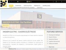 Tablet Screenshot of angser.es